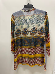 Embroidered Mixed Tunic by All About Her