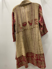 Open Weave Star Love Patch Duster by Paper Lace