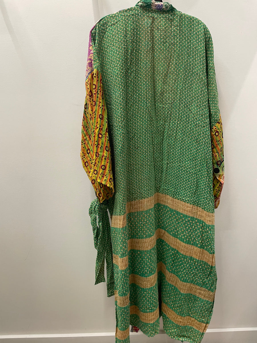 Additional view of Majestic Kimono #68 by Kantha Bae from Robin Boutique.
