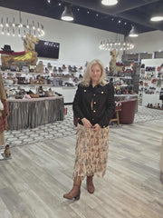 Western Fringe Skirt by WAY