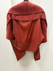 Pleated 2-Way Kimono Jacket by EllyNDale