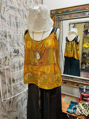 Silk Butterfly Tank by Kantha Bae One Size - Robin Boutique-Boutique 