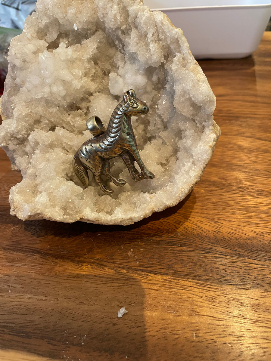 Pendant Only Coral Horse
