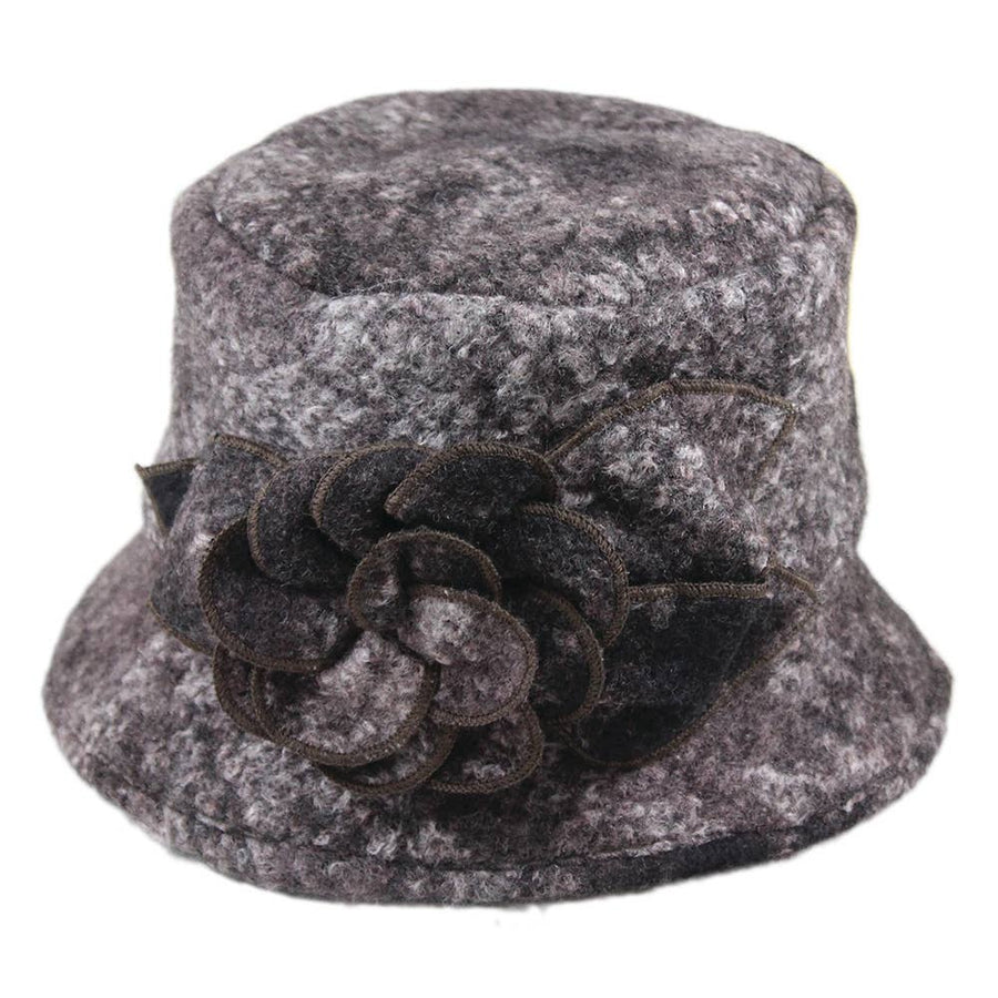 Boiled Wool Multi Tone Bucket Hat