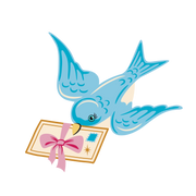 Flight of Fancy Brooch by 50's Vintage Dame x Lipstick & Chrome Robin Boutique
