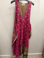 Duality Sari Harmony Wide Leg Jumpsuit #1035 by Kantha Bae