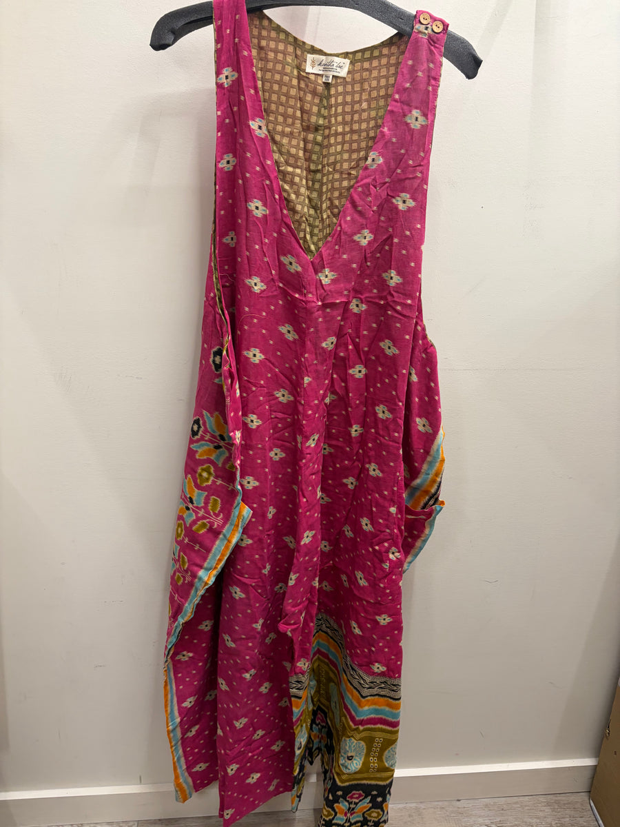 Duality Sari Harmony Wide Leg Jumpsuit #1035 by Kantha Bae