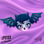 Lily the Vamp Brooch by Miss Fluff x Lipstick & Chrome Robin Boutique
