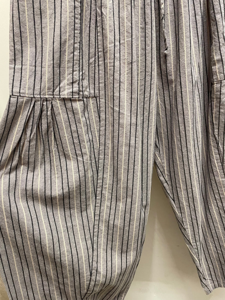 Gathered Cotton Wide Leg Pant by Cotiera Rae Mode CP6047 Robin Boutique