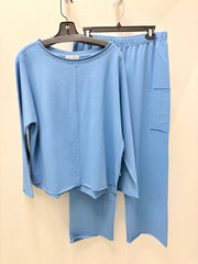 Ocean Front Terry Relaxed Roll Neck by Escape