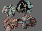 Nepalese Silk Scrunchie Hair Bands Robin Boutique