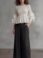 Pleated Pants by EllyNDale