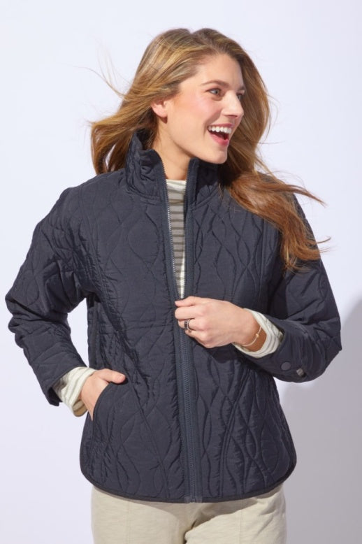 Wave Quilt Altitude Jacket by Escape Robin Boutique