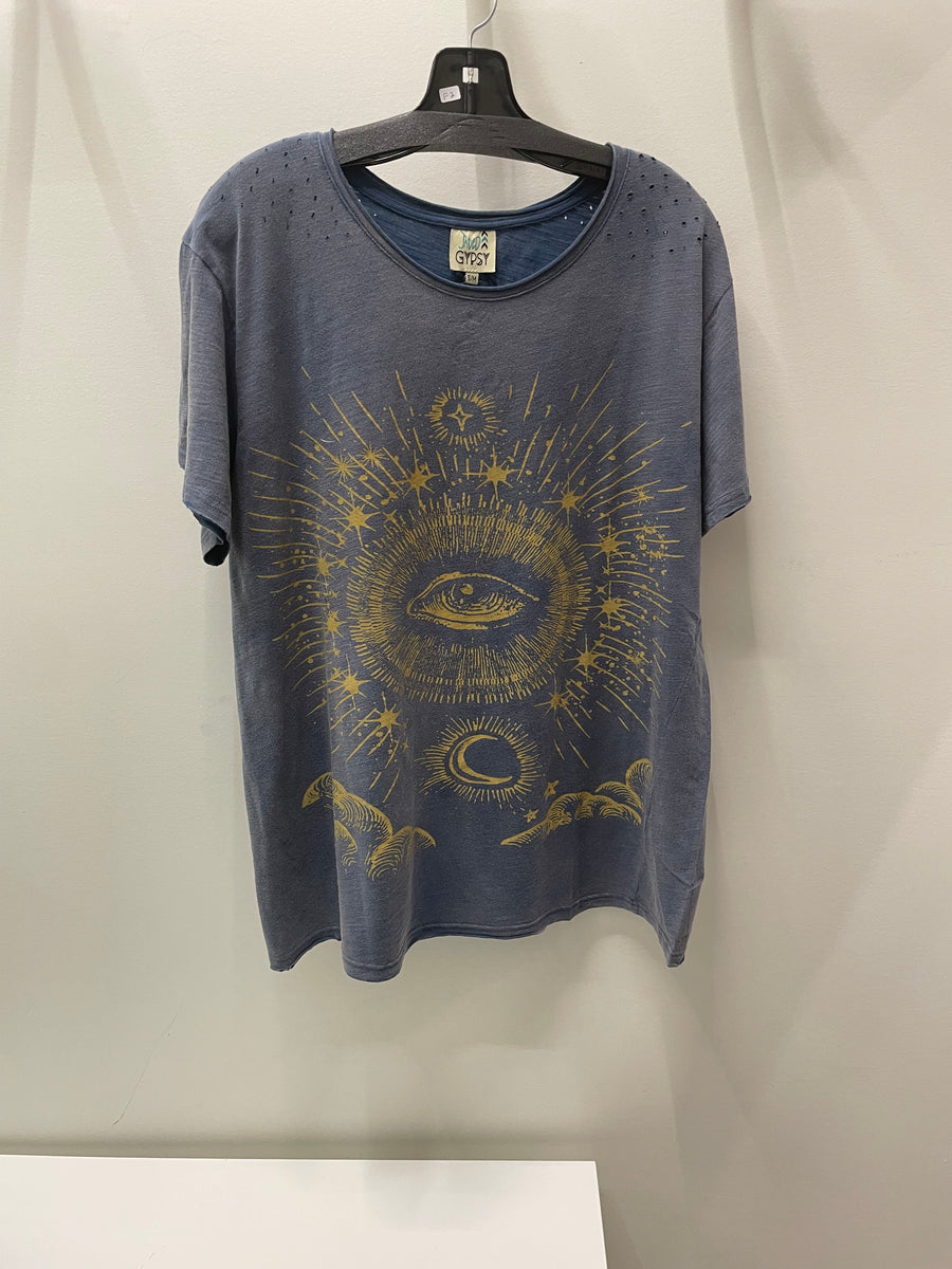 Evil Eye Tee by Jaded Gypsy
