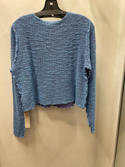 Texture Crop Cardigan by Cut Loose