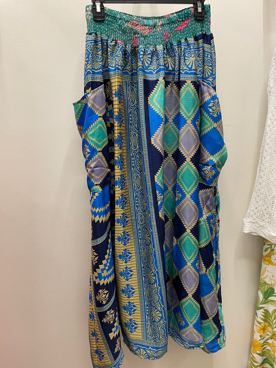 Rasgulla Butterfly Cargo Skirt #087 by Kantha Bae