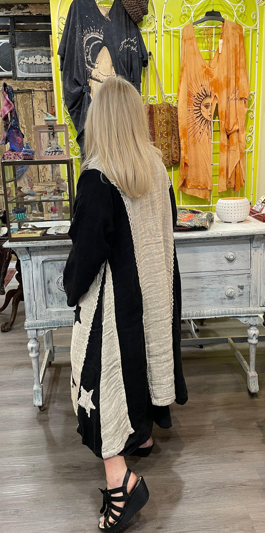 Clarity Crop Button Down by Kantha Bae One Size - Robin Boutique-Boutique 