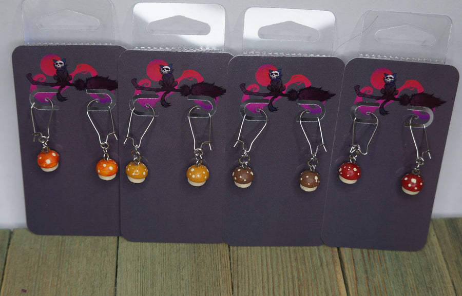 Micro Mushroom earrings Robin Boutique