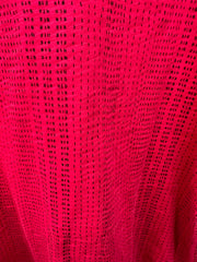 Cotton Slub 3/4 Sleeve Tee in Cherry Stripe by Escape