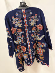 Midnight Bloom Embroidered Kimono by All About Her