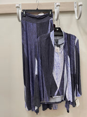 Silky Stripes Palazzo Pant by Clara Sun Woo