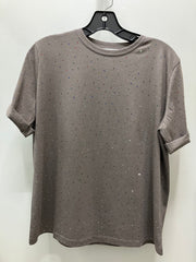Rhinestone Embellished Relaxed Tee by Davi & Dani