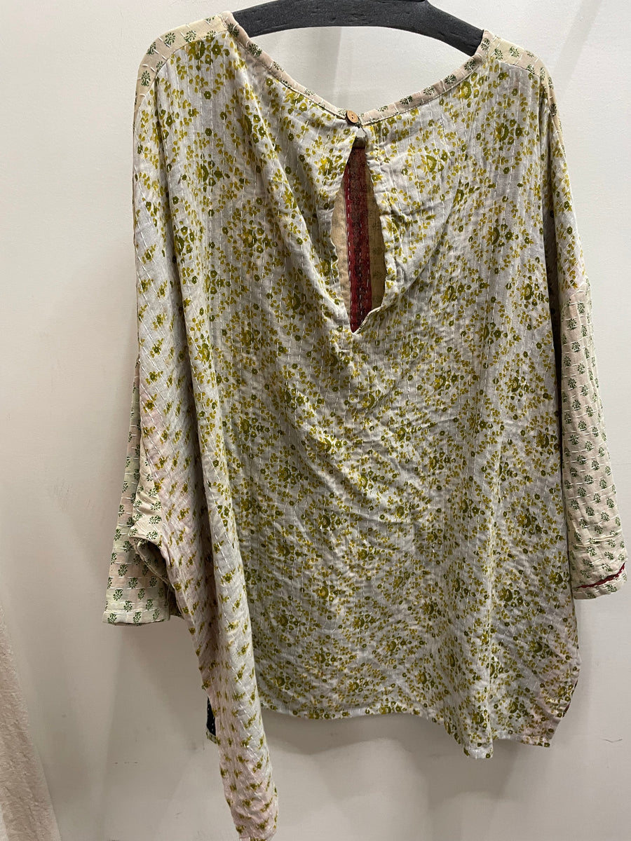Pareo Kantha Dream Pullover #243 by Kantha Bae