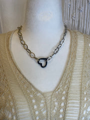 Chained Heart Necklace