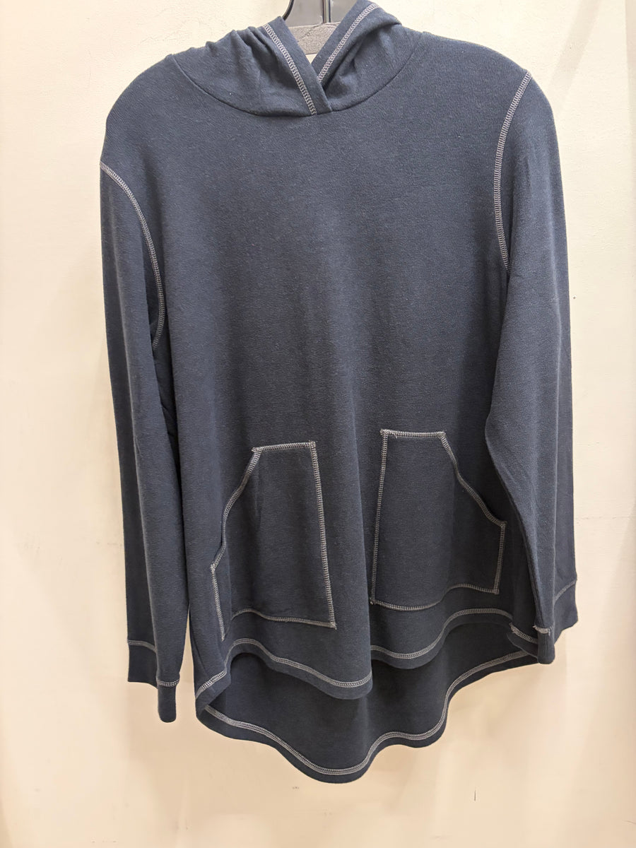Butter Rib Knit Hoodie by Escape
