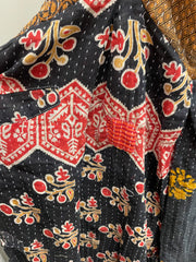 Additional view of Pareo Kantha Crossroad Overalls #76 by Kantha Bae from Robin Boutique.