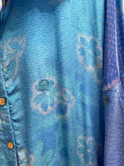 Crepe Sari Free To Be Longsleeve Maxi #016 by Kantha Bae