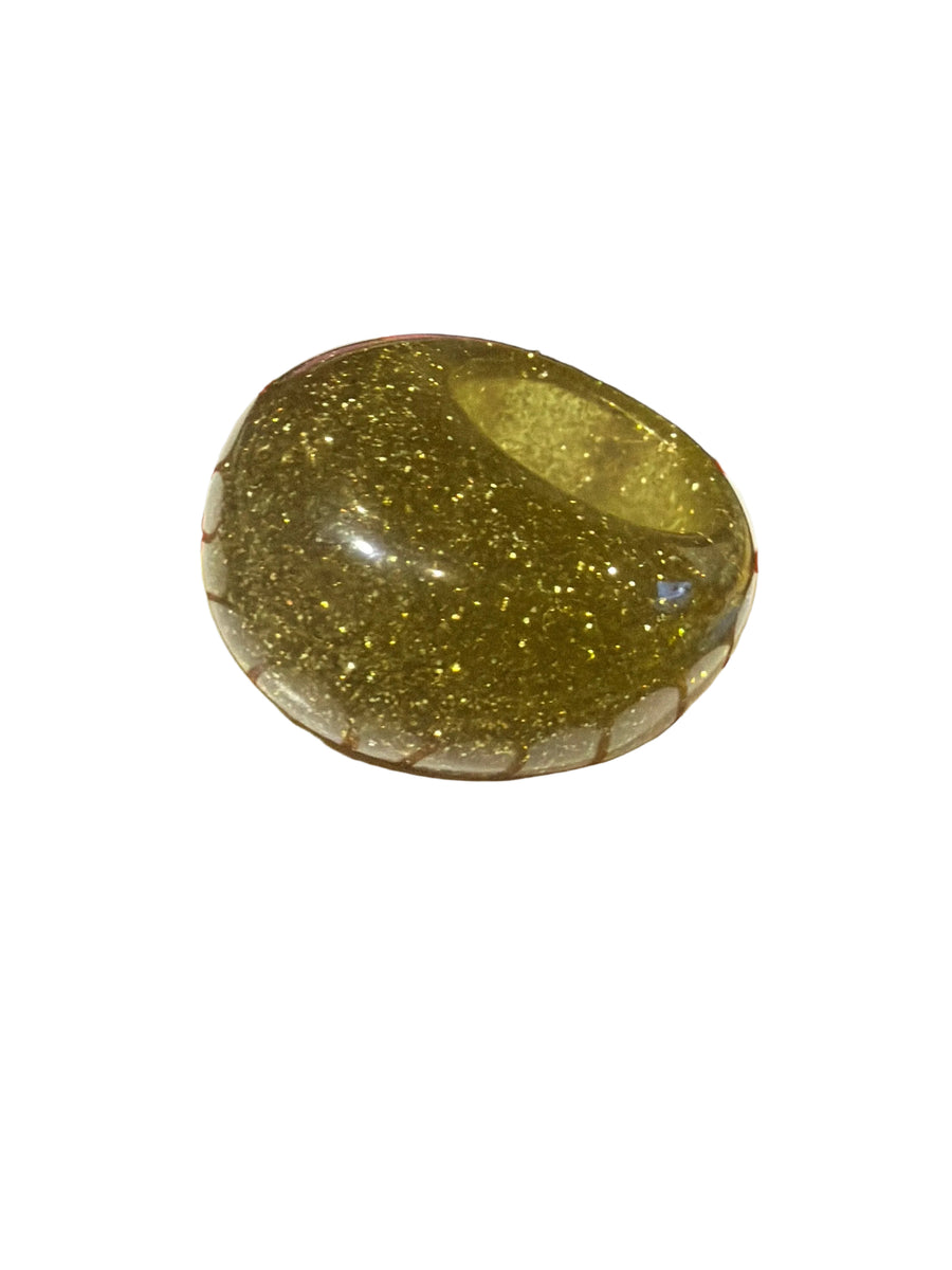 Chunky Resin Statement Ring