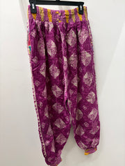 Pareo Kantha Sari Jogger Pant #103 by Kantha Bae