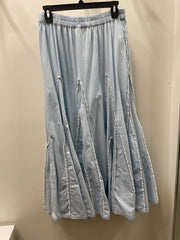 Denim Flare Skirt by The Paper Lace