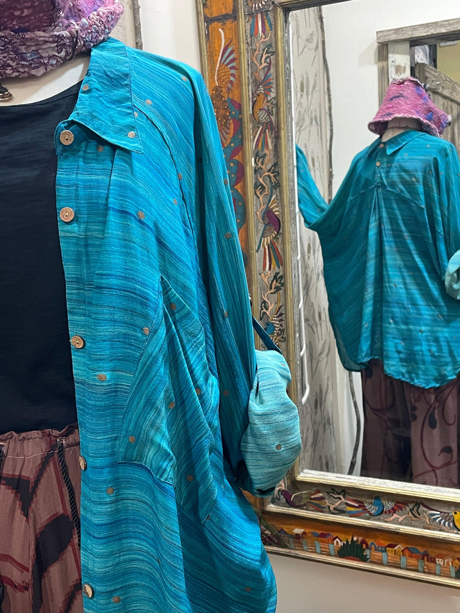 Kismet Button Down Tunic by Kantha Bae - Robin Boutique-Boutique 