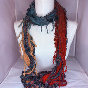 Boho Tassel Scarf Necklace