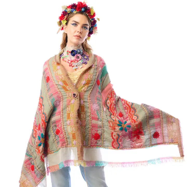 Festive Shawl by Aratta