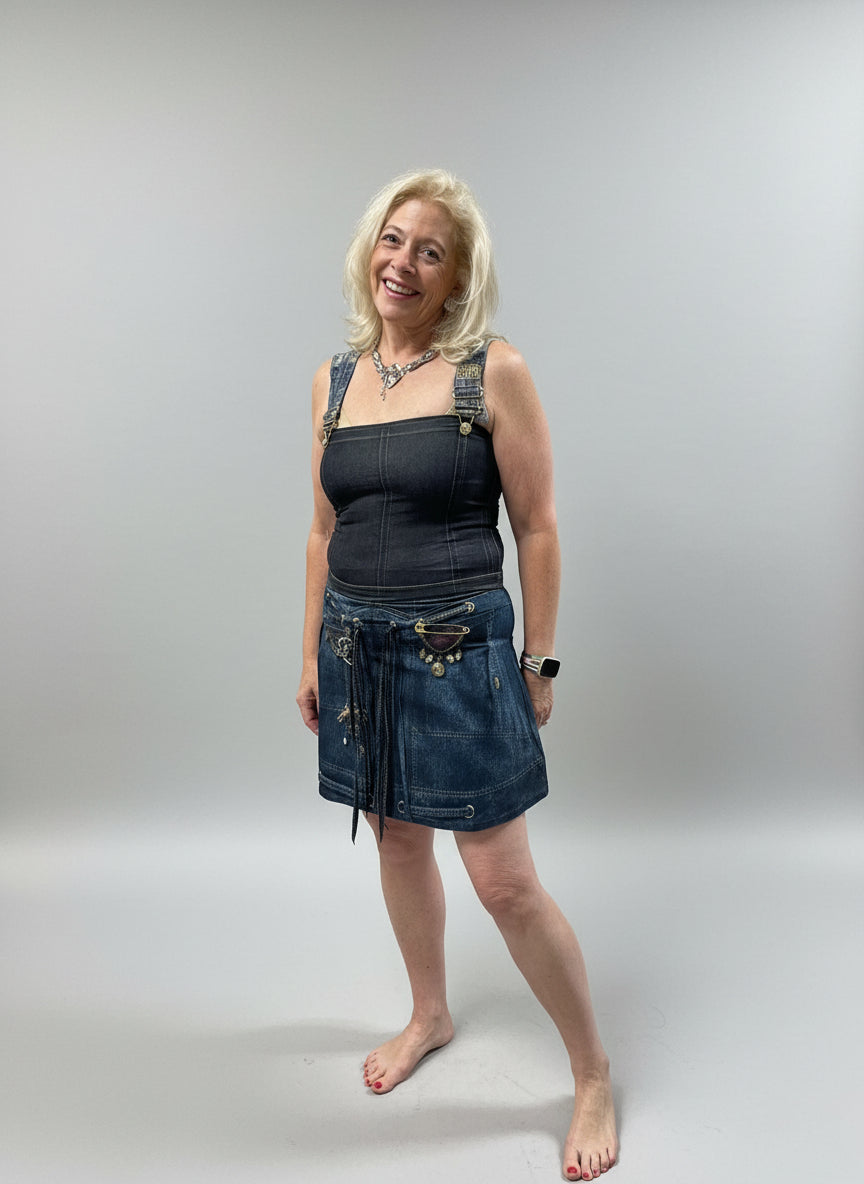 IPNG Design Mini Low Skirt in Milk Robin Boutique