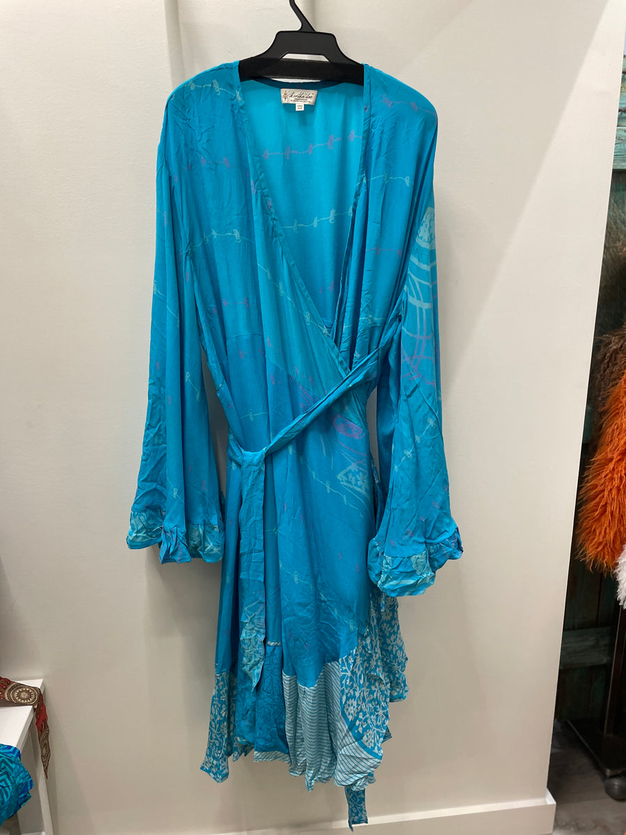 Flourish Wrap Dress #74 by Kantha Bae