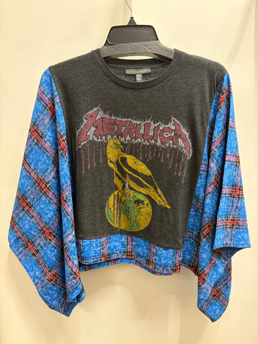 Metallica Band-ed Pullover by Shannon Passero