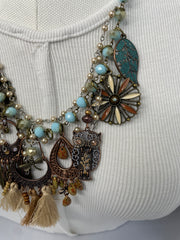 Boho Owl Vibes Necklace by Gina