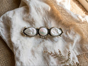 Triple Pearl Ring Adjustable Ring by Tara Gasparian