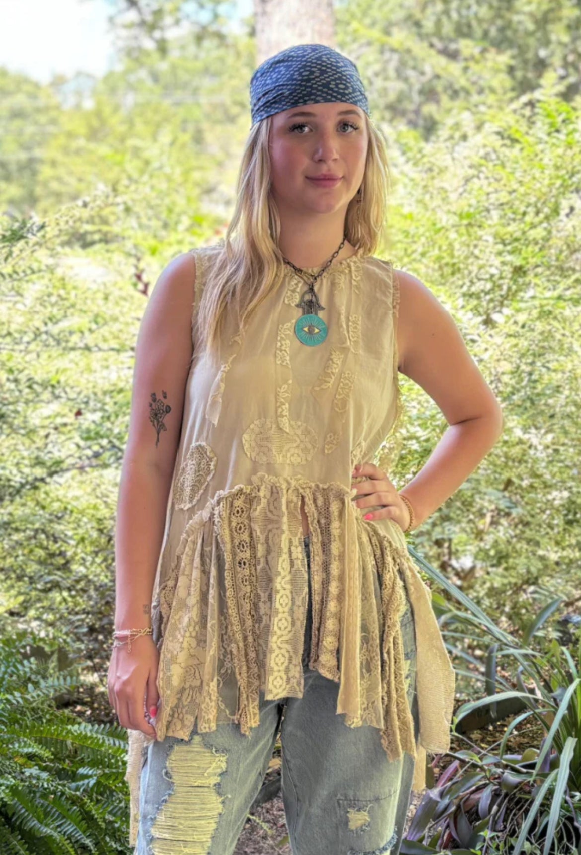 Move With The Wind Tank by Jaded Gypsy