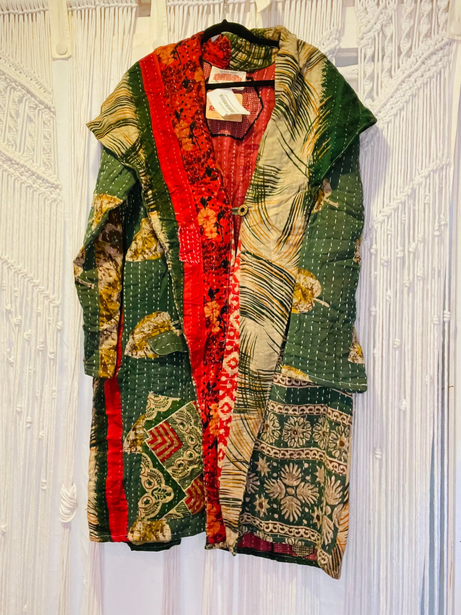 Koverlet Nomad Coat by Kantha Bae Robin Boutique