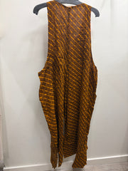 Duality Sari Harmony Wide Leg Jumpsuit #1038 by Kantha Bae