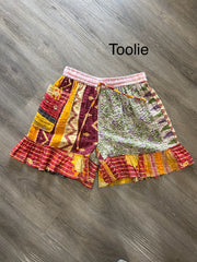 Kantha Sunrise "Toolie" Shorts by Jaded Gypsy