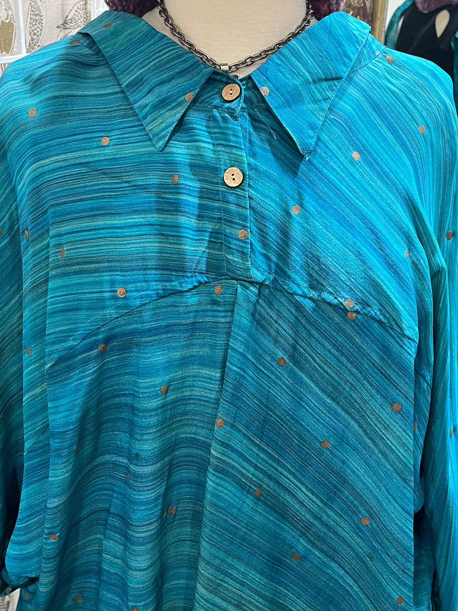 Kismet Button Down Tunic by Kantha Bae - Robin Boutique-Boutique 