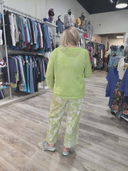 Floral Crochet Pullover by Escape