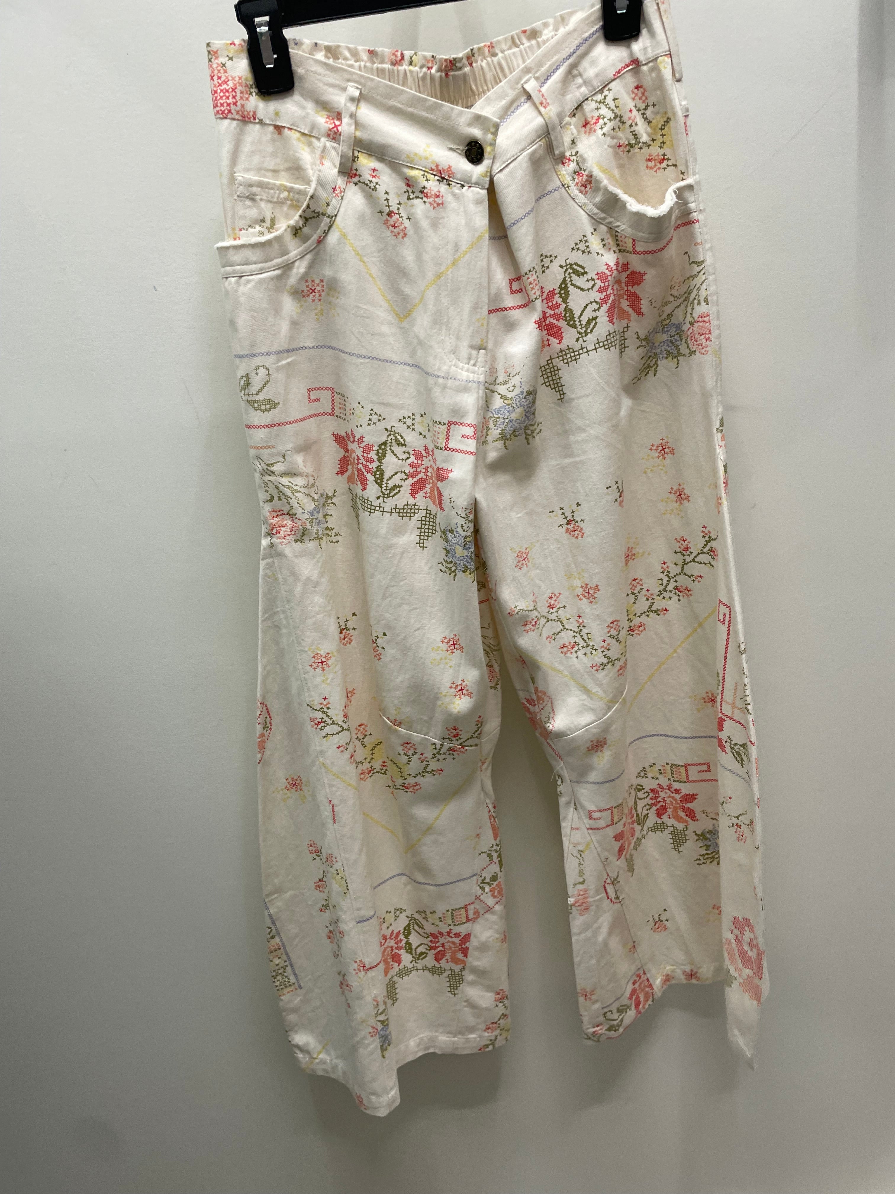 Mix Print Pants by The Paper Lace Robin Boutiuqe