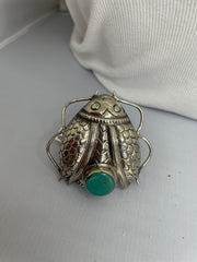Lady Bug Adjustable Ring